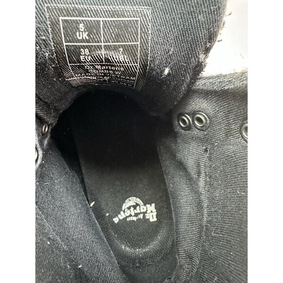 Dr. Martens Sz 7 Combs Tech II Black Combat Boots - Picture 7 of 9
